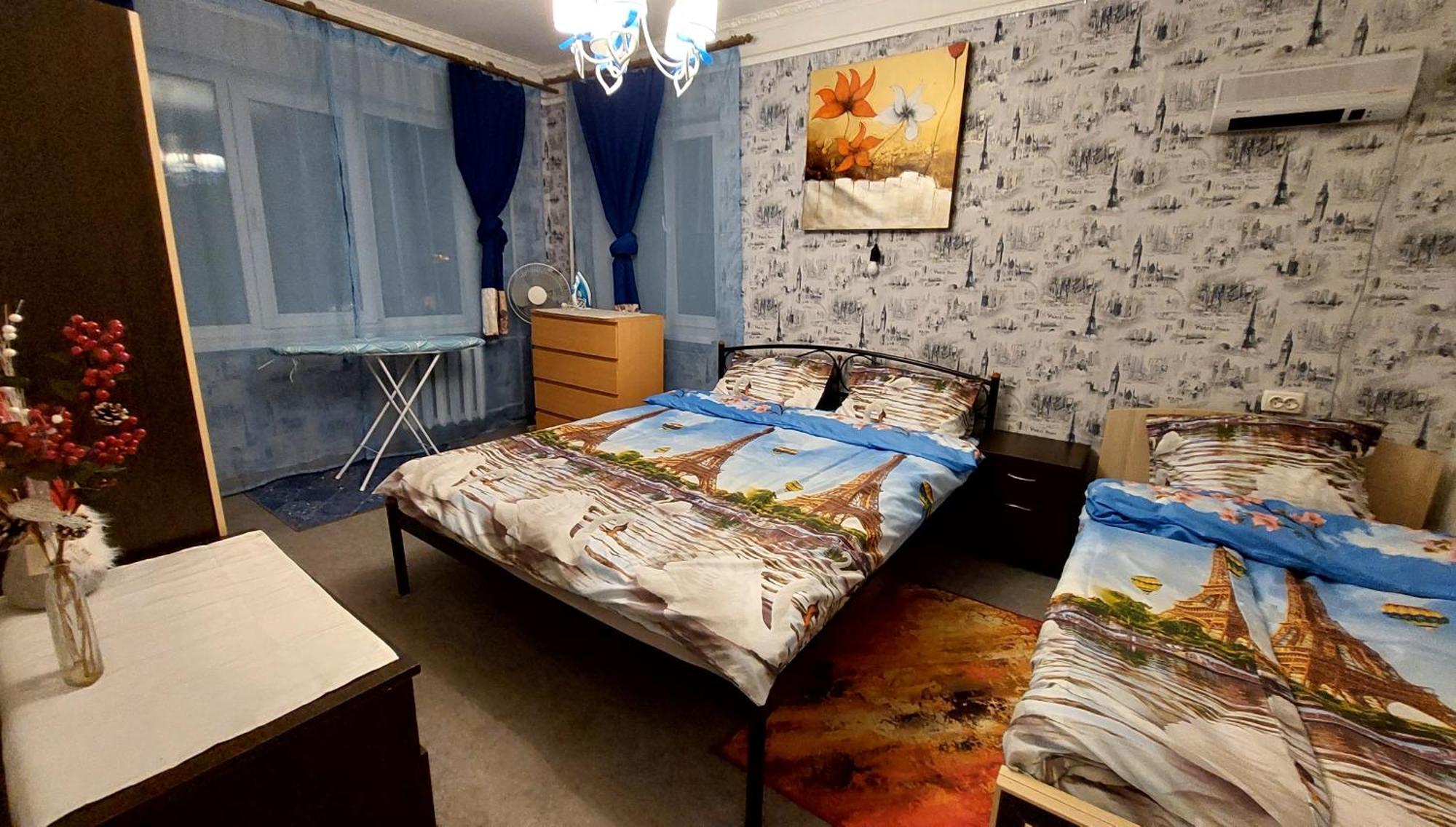 2 bedroom apartment metro Vasilkovskaya Kiev Bagian luar foto